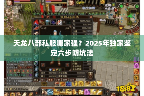 天龙八部私服哪家强？2025年独家鉴定六步防坑法