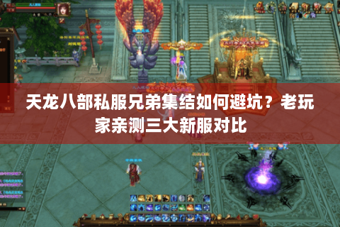 天龙八部私服兄弟集结如何避坑？老玩家亲测三大新服对比