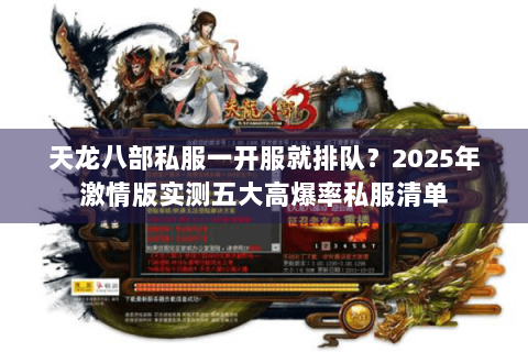 天龙八部私服一开服就排队？2025年激情版实测五大高爆率私服清单