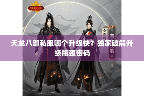 天龙八部私服哪个升级快？独家破解升级瓶颈密码