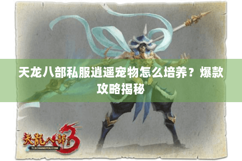 天龙八部私服逍遥宠物怎么培养？爆款攻略揭秘