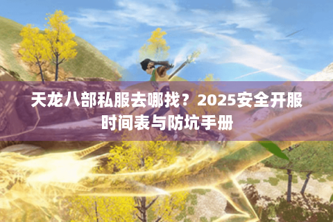 天龙八部私服去哪找？2025安全开服时间表与防坑手册