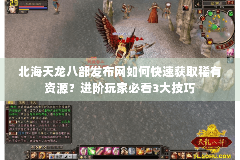 北海天龙八部发布网如何快速获取稀有资源?进阶玩家必看3大技巧 北海天龙八部发布网如何快速获取稀有资源?进阶玩家必看3大技巧