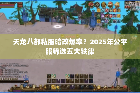 天龙八部私服暗改爆率？2025年公平服筛选五大铁律