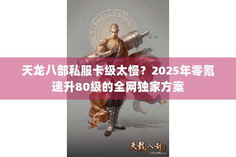 天龙八部私服卡级太慢？2025年零氪速升80级的全网独家方案