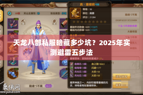 天龙八部私服暗藏多少坑？2025年实测避雷五步法