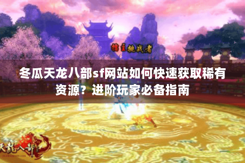 冬瓜天龙八部sf网站如何快速获取稀有资源？进阶玩家必备指南