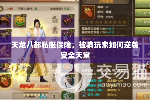 天龙八部私服保障，被骗玩家如何逆袭安全天堂
