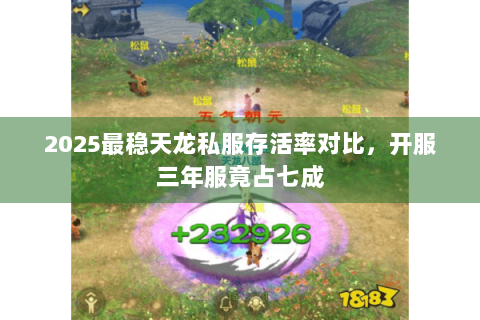 2025最稳天龙私服存活率对比，开服三年服竟占七成