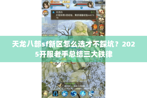 天龙八部sf新区怎么选才不踩坑？2025开服老手总结三大铁律