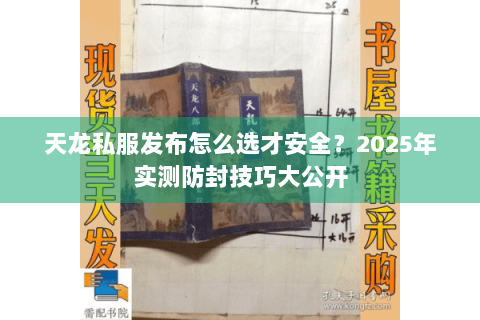 天龙私服发布怎么选才安全？2025年实测防封技巧大公开