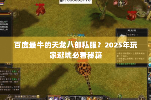 百度最牛的天龙八部私服？2025年玩家避坑必看秘籍