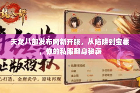 天龙八部发布网新开服，从陷阱到宝藏，你的私服翻身秘籍