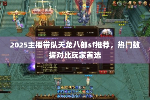 2025主播带队天龙八部sf推荐，热门数据对比玩家首选