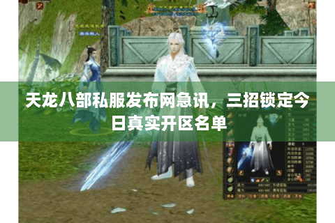 天龙八部私服发布网急讯，三招锁定今日真实开区名单
