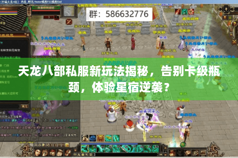 天龙八部私服新玩法揭秘，告别卡级瓶颈，体验星宿逆袭？