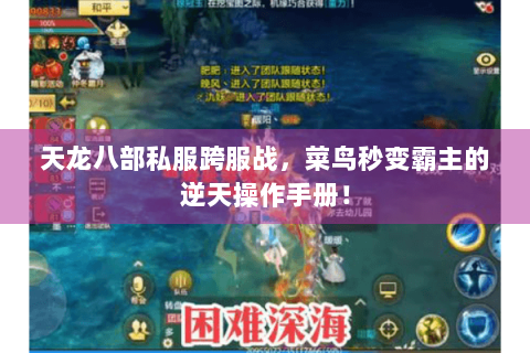 天龙八部私服跨服战，菜鸟秒变霸主的逆天操作手册！