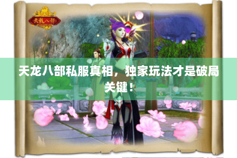 天龙八部私服真相，独家玩法才是破局关键！