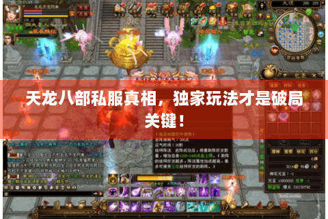 天龙八部私服真相，独家玩法才是破局关键！