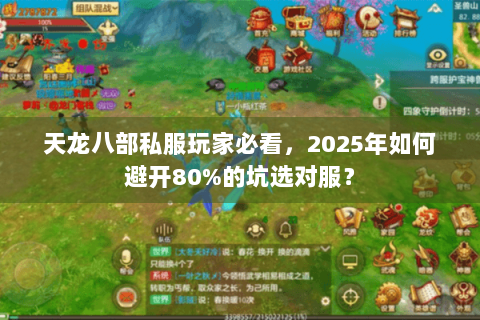 天龙八部私服玩家必看，2025年如何避开80%的坑选对服？