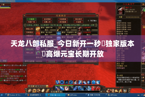 天龙八部私服_今日新开一秒▷独家版本◁高爆元宝长期开放
