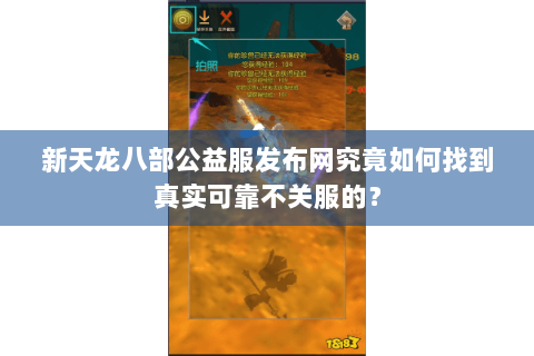 新天龙八部公益服发布网究竟如何找到真实可靠不关服的？