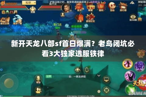 新开天龙八部sf首日爆满？老鸟闭坑必看3大独家选服铁律