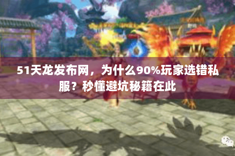 51天龙发布网，为什么90%玩家选错私服？秒懂避坑秘籍在此