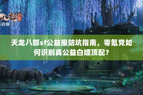 天龙八部sf公益服防坑指南，零氪党如何识别真公益白嫖顶配？