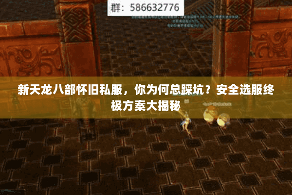 新天龙八部怀旧私服，你为何总踩坑？安全选服终极方案大揭秘