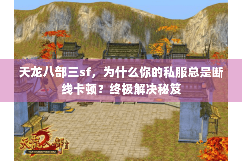 天龙八部三sf，为什么你的私服总是断线卡顿？终极解决秘笈