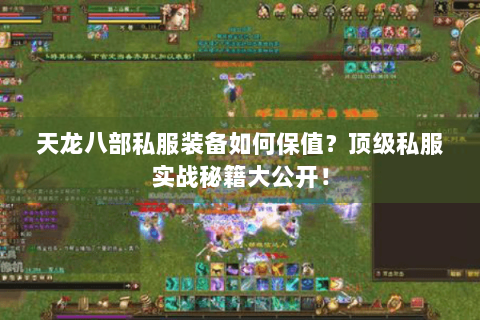 天龙八部私服装备如何保值？顶级私服实战秘籍大公开！