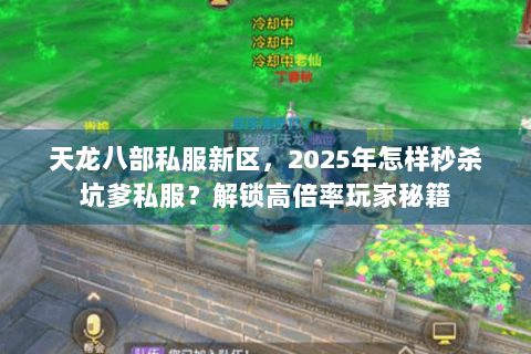天龙八部私服新区，2025年怎样秒杀坑爹私服？解锁高倍率玩家秘籍