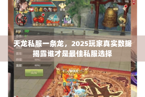天龙私服一条龙，2025玩家真实数据揭露谁才是最佳私服选择