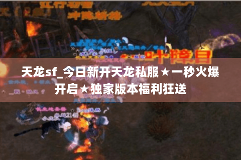 天龙sf_今日新开天龙私服★一秒火爆开启★独家版本福利狂送