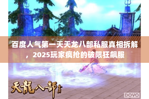 百度人气第一天天龙八部私服真相拆解，2025玩家疯抢的破限狂飙服