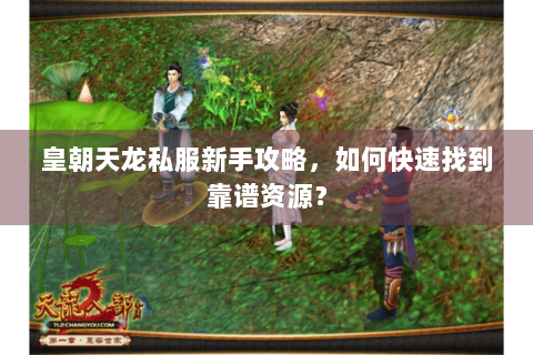 皇朝天龙私服新手攻略，如何快速找到靠谱资源？