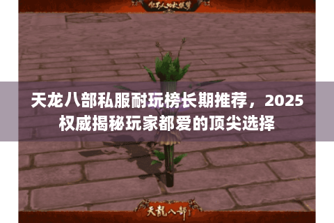 天龙八部私服耐玩榜长期推荐，2025权威揭秘玩家都爱的顶尖选择