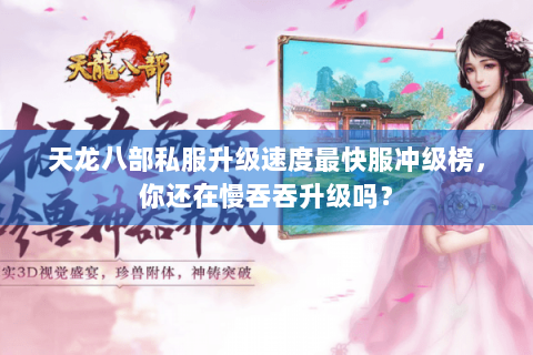 天龙八部私服升级速度最快服冲级榜，你还在慢吞吞升级吗？