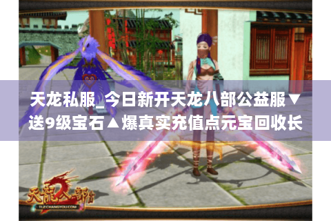 天龙私服_今日新开天龙八部公益服▼送9级宝石▲爆真实充值点元宝回收长久稳定