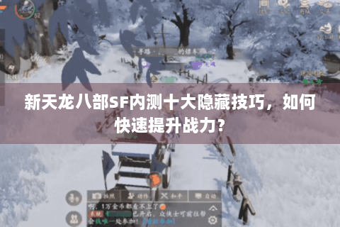 新天龙八部SF内测十大隐藏技巧，如何快速提升战力？