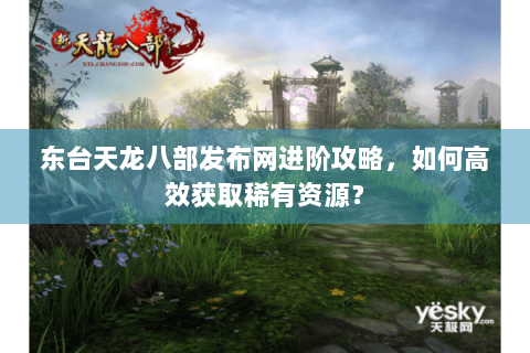 东台天龙八部发布网进阶攻略，如何高效获取稀有资源？