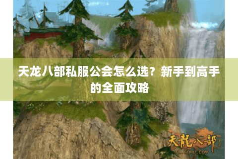 天龙八部私服公会怎么选？新手到高手的全面攻略