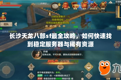 长沙天龙八部sf最全攻略，如何快速找到稳定服务器与稀有资源