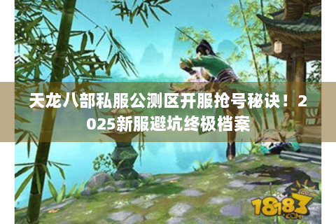 天龙八部私服公测区开服抢号秘诀！2025新服避坑终极档案