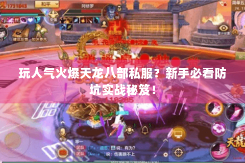 玩人气火爆天龙八部私服？新手必看防坑实战秘笈！