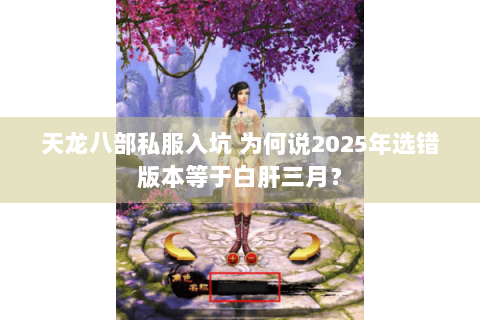 天龙八部私服入坑 为何说2025年选错版本等于白肝三月？