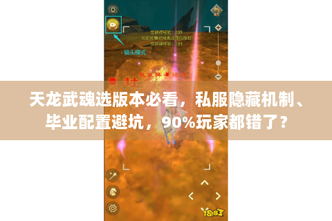 天龙武魂选版本必看，私服隐藏机制、毕业配置避坑，90%玩家都错了？