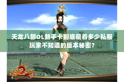 天龙八部OL新手卡到底藏着多少私服玩家不知道的版本秘密？