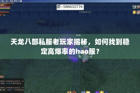 天龙八部私服老玩家揭秘，如何找到稳定高爆率的hao服？